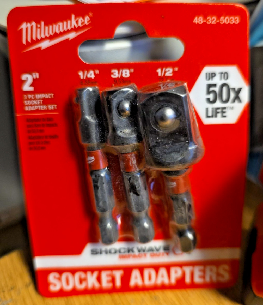 Milwaukee products (no bundle deal/price for each item)
