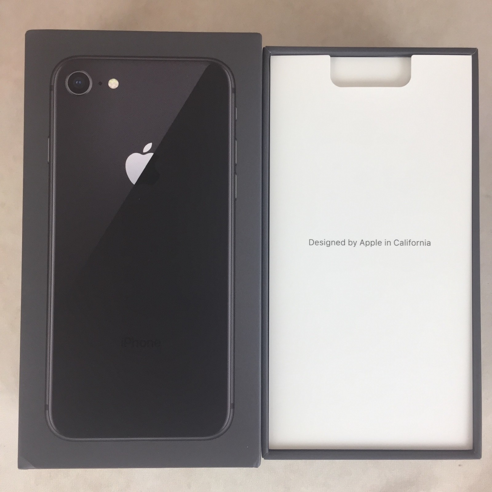 Empty BOX ONLY! Apple iPhone 8 A1802 NO Phone Replacement BOX ONLY!! 64GB Gray