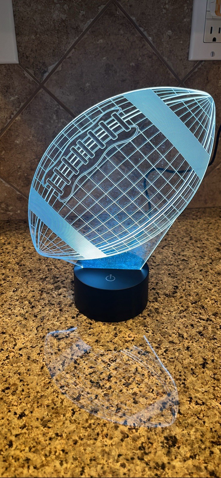 Multi-Color Changing Football LED Light Touch Control High Quality
