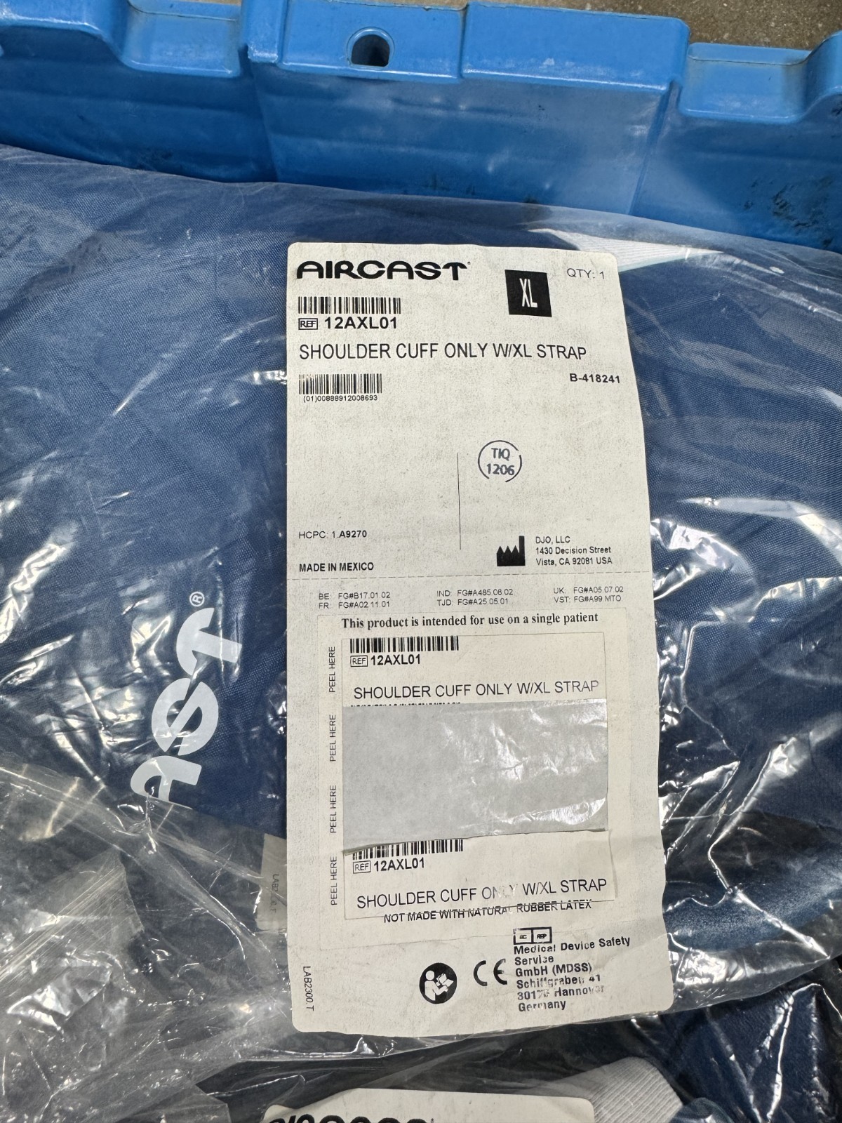 14 Pack AIRCAST Cryo/Cuff With Shoulder And Knee Cuffs