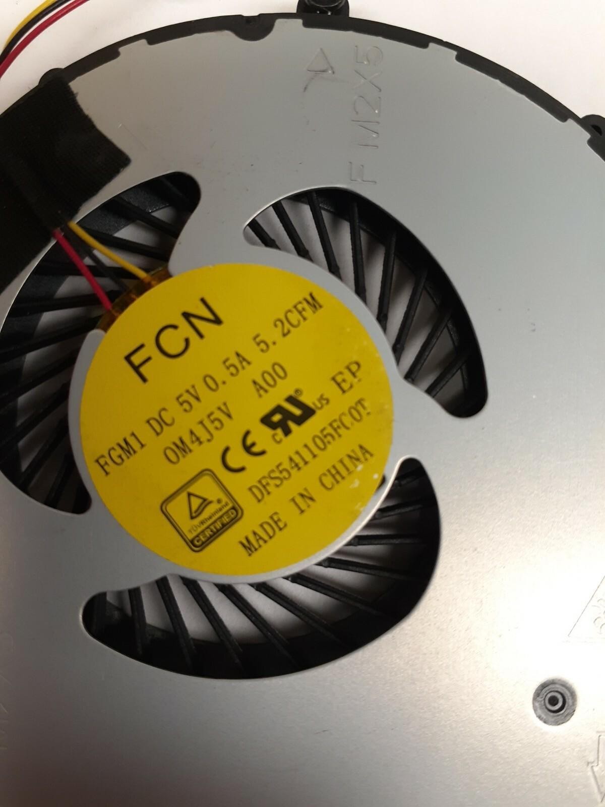 LOT OF 2 Dell Latitude 3470 3570 CPU Cooling Fan M4J5V 0M4J5V CN-0M4J5V