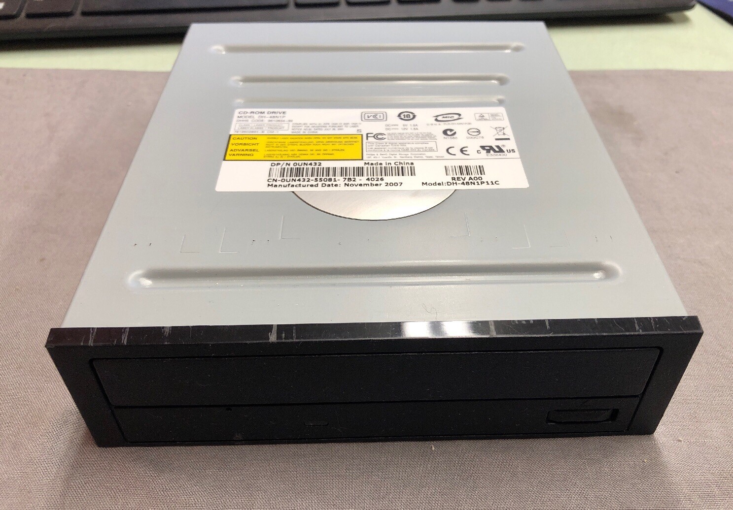PHILIPS CD-ROM DRIVE DH-48N1P11C 0UN432 REV A00
