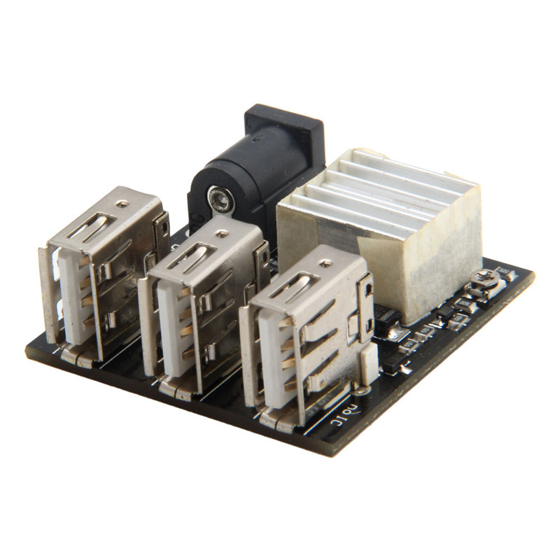 1 PCS 3 USB Mini Charging Module DC-DC 9V/12V To 5V 8A Step Down Power Charger