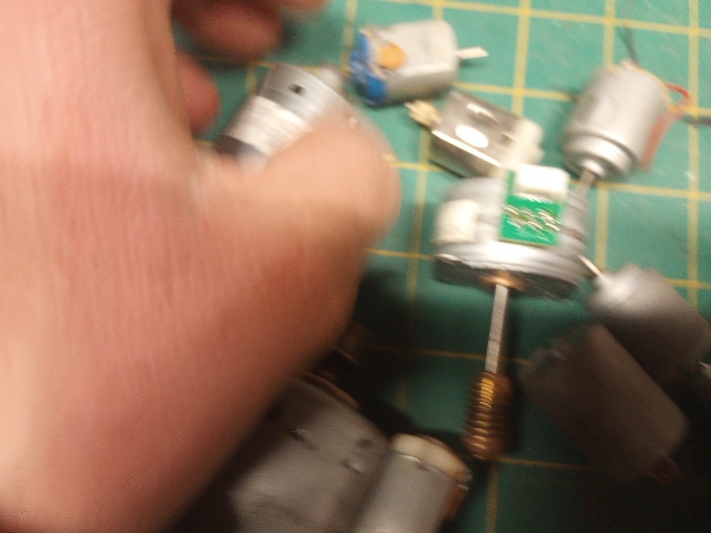 Large Lot Of Small Electric Motors