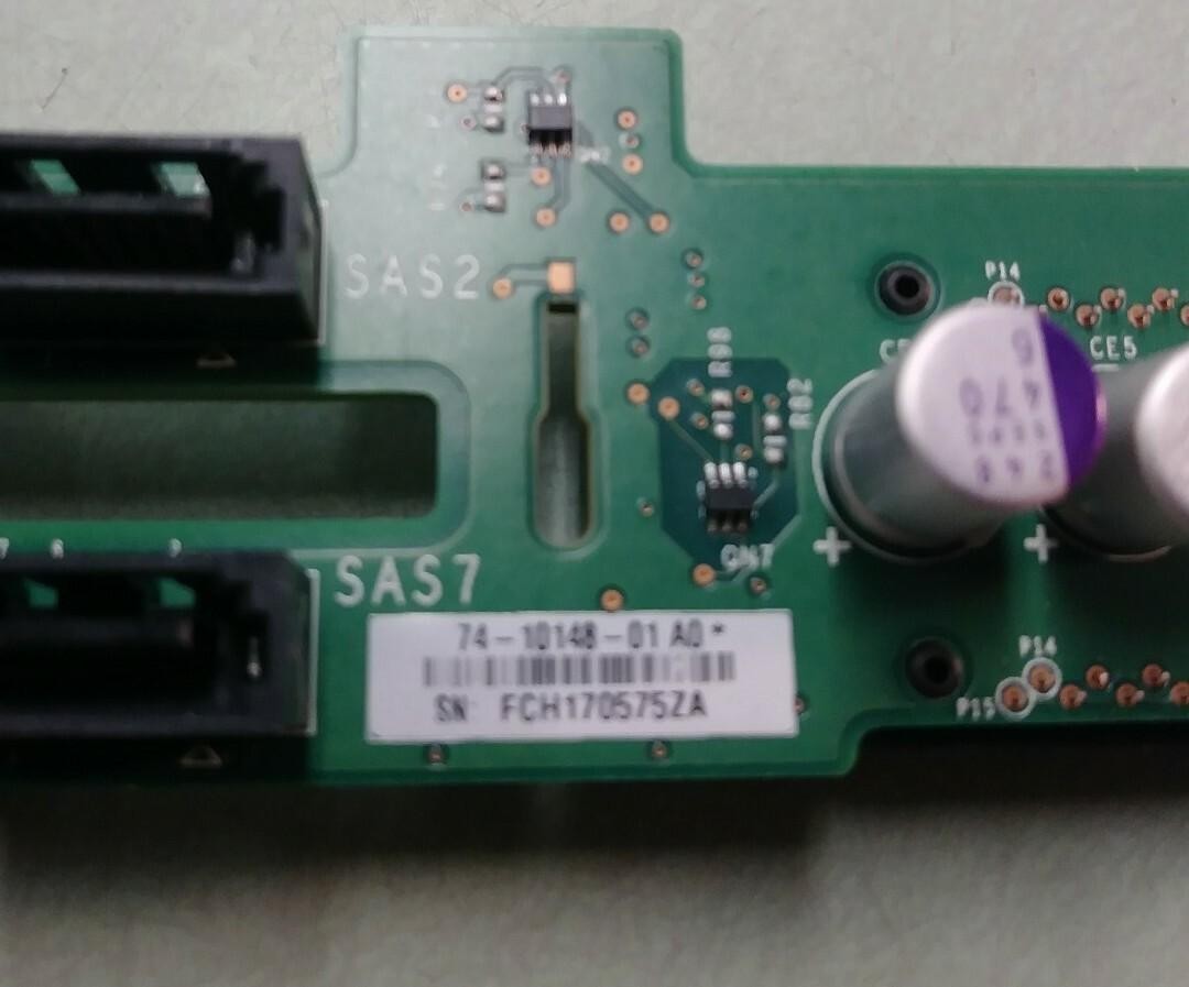 74-10148-01 A0 Cisco UCS C220M3 8 Bay 2.5″ Hard Drive Backplane 01016NA00-000-G