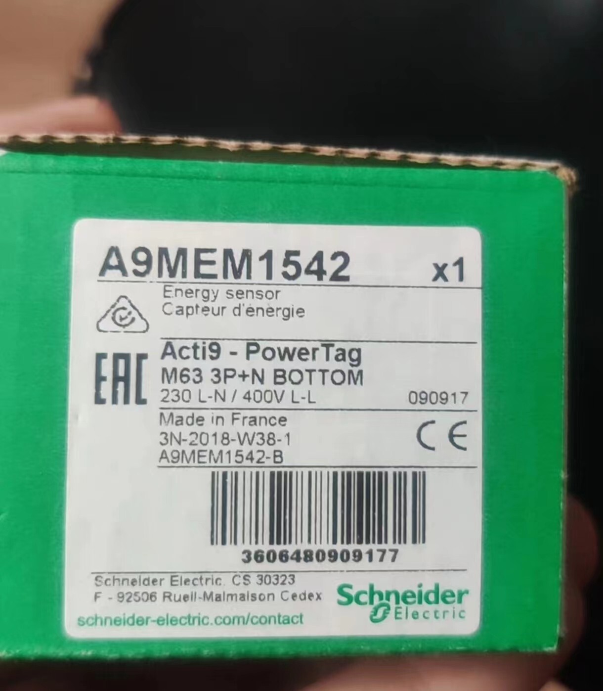 1 PCS ALL New Schneider A9MEM1542 IN BOX