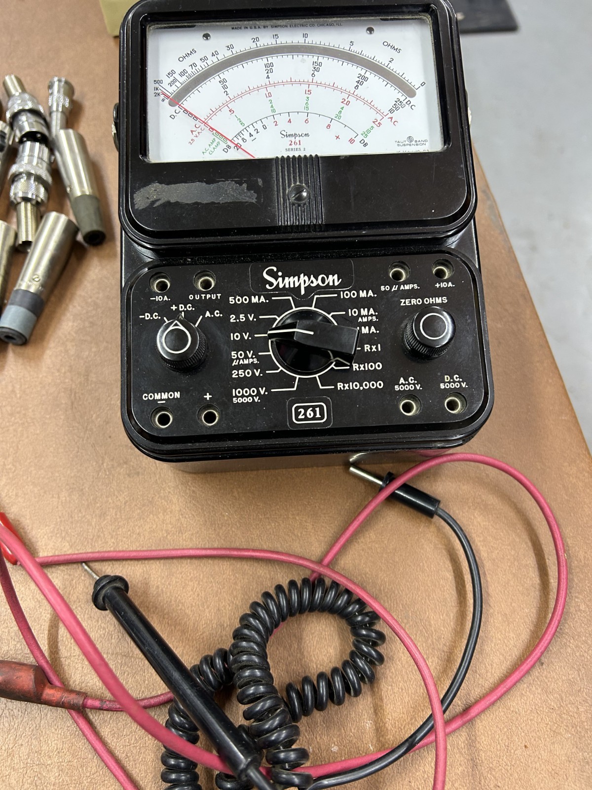 Misc. Electronic parts and test equipment