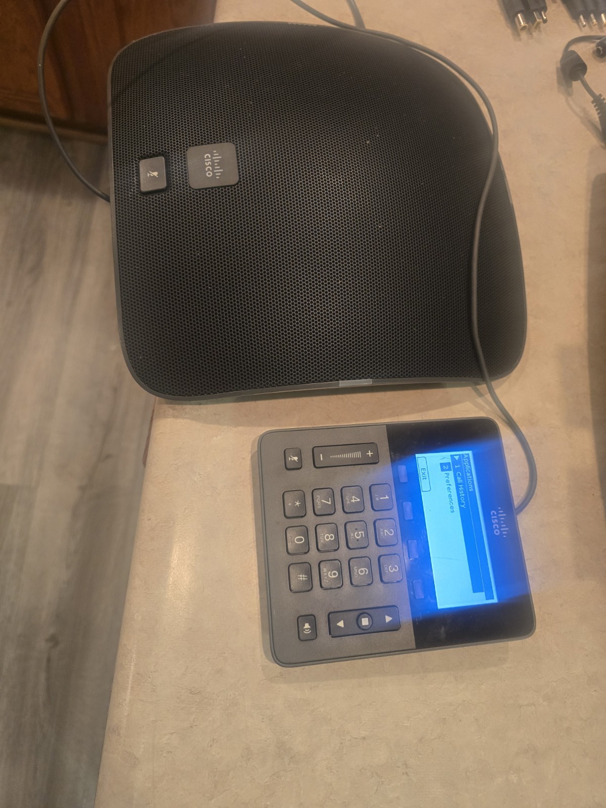 Cisco CP-8831 Conference Phone System/ Speaker Pod Tested Working No Cord/cable