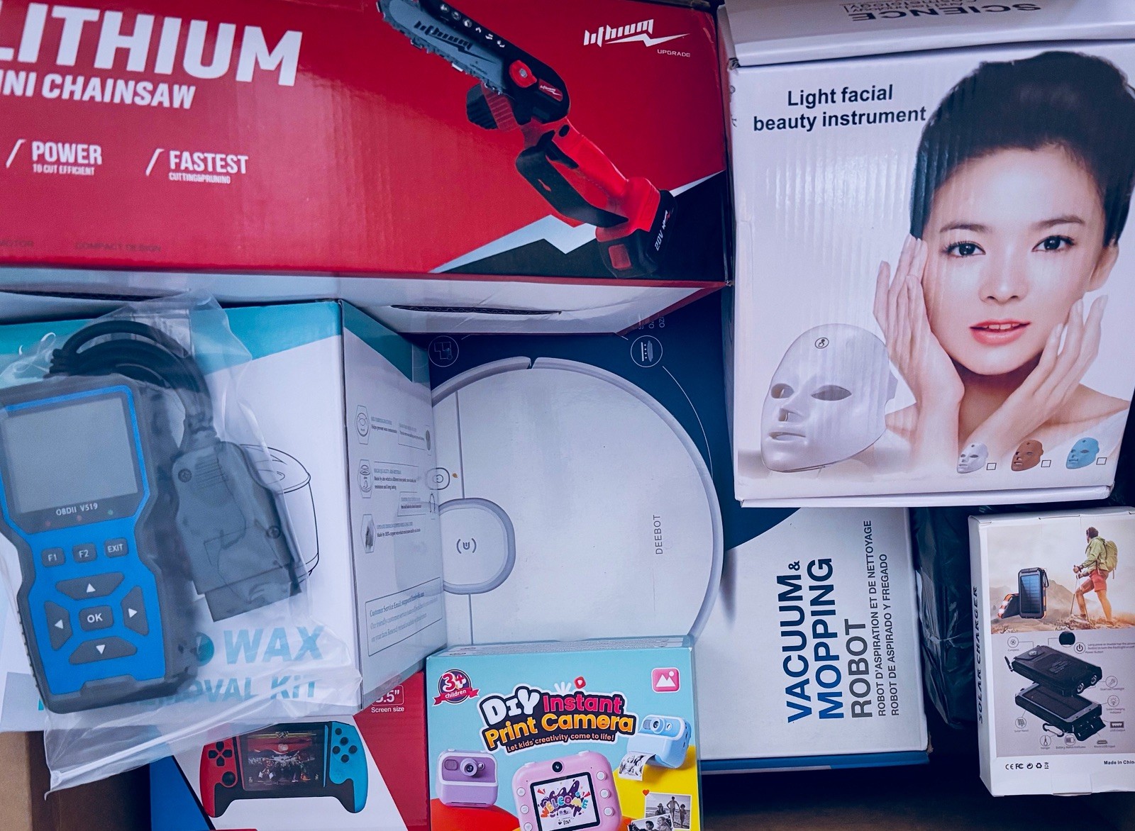 🎉📦 Mystery Electronics, Gadgets, Beauty, Self Care, Clothing, and Much More!