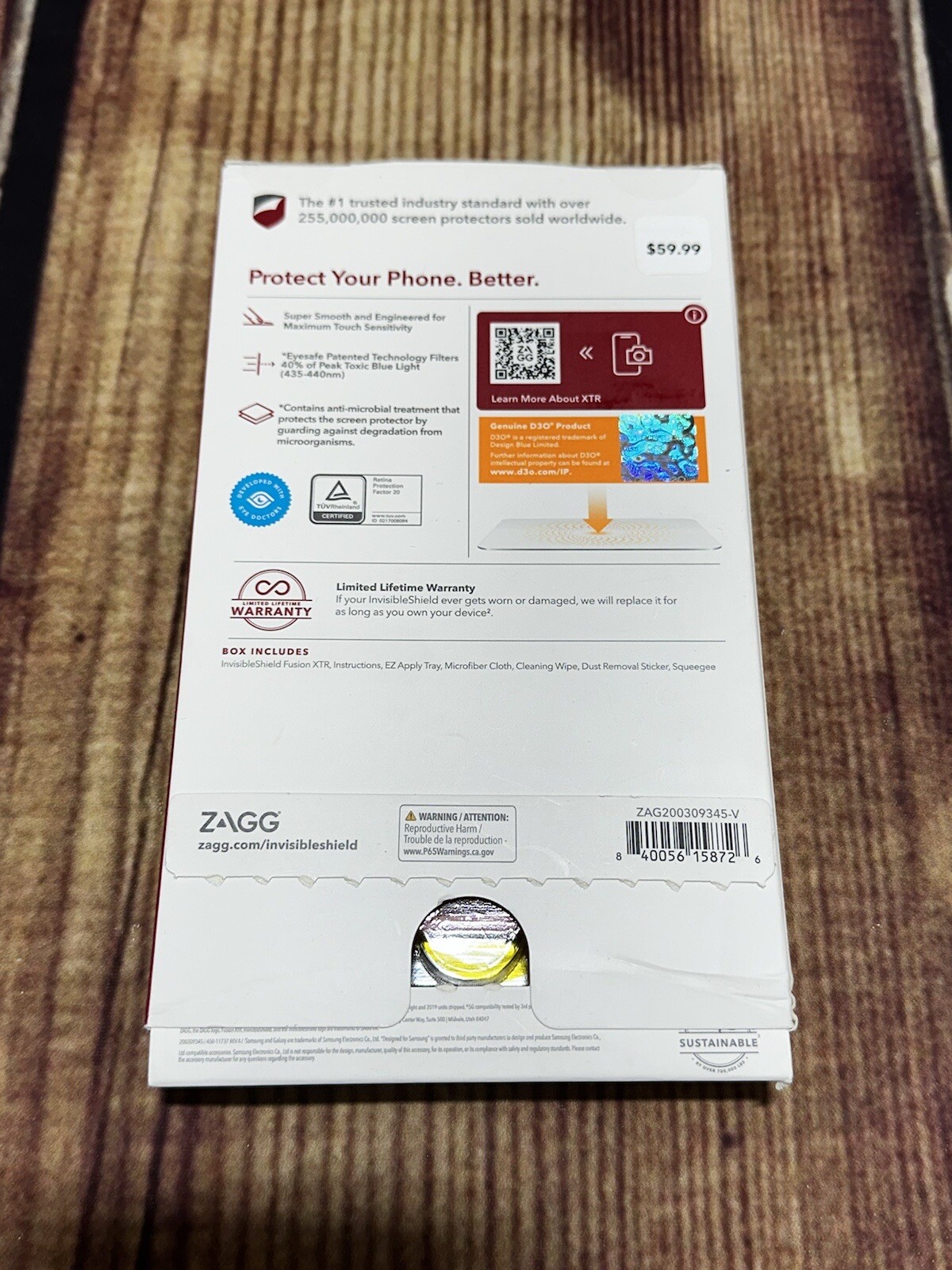 Pack Of 6 Assorted Zagg Screen Protectors Galaxy S21 S22 Pixel 7 Moto G Z FLIP 4