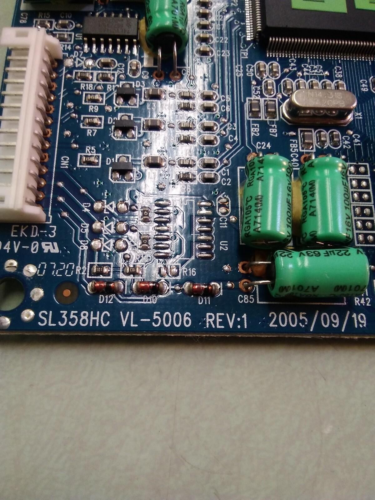 461ACZ31L02 Circuit Board PCB Card SL358HC VL-5006 REV 1