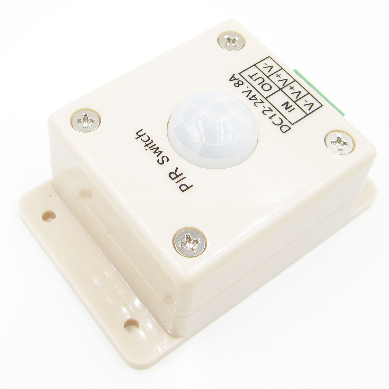 PIR Switch 8A PIR Motion Sensor DC 12-24V For LED Strip Light Bulb Infrared