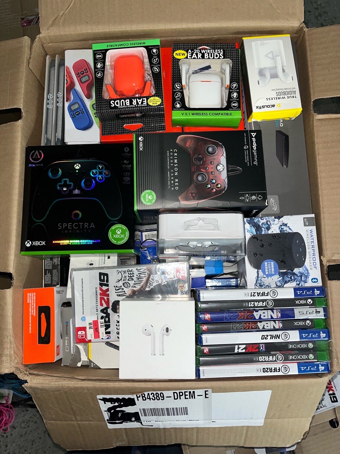 Mystery Clothing and Electronic Box