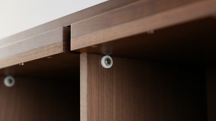[Discontinued 10% Off] LECCE 40 Magazine Rack (Walnut)