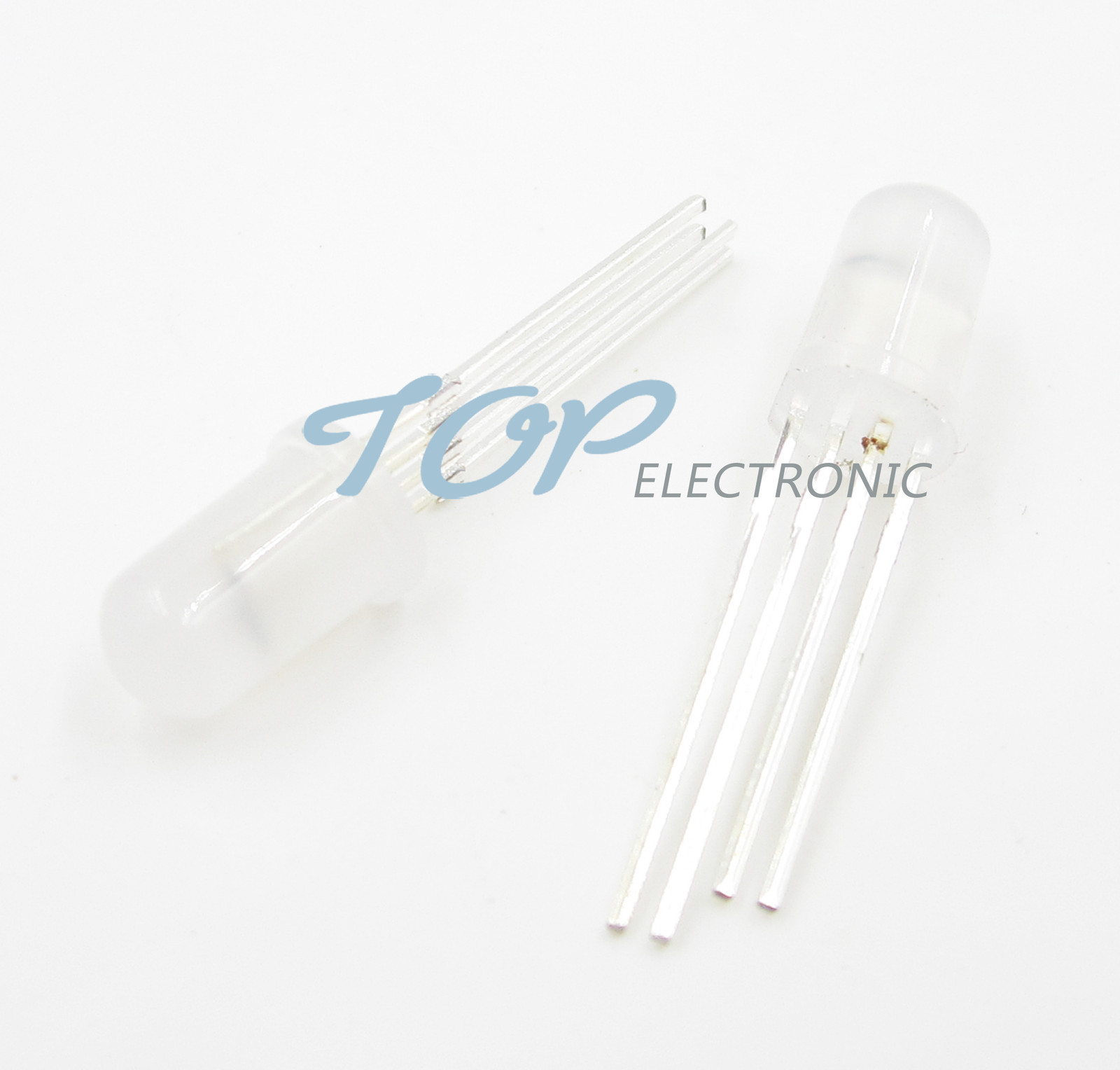 10pcs F5 5mm RGB LED round P9823 chipset inside Full color LED PL9823