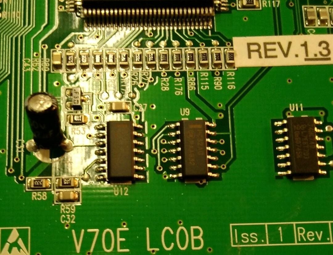 VODAVI 3500 SERIES V70E LCOB. COMES W/THE PIGGYBACK BOARD SPGY0178601-1.1