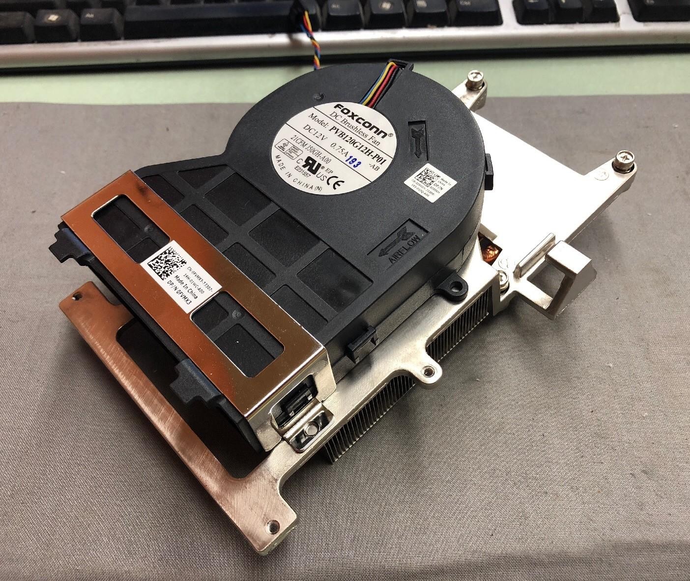 Dell CPU Cooling Fan AND Heatsink 0J50GH 0FVMX3 FOR Optiplex 390 790 990