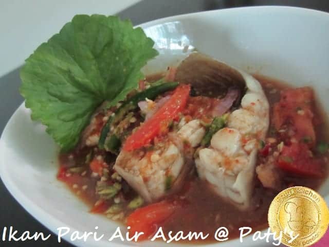 Ikan Pari Air Asam 