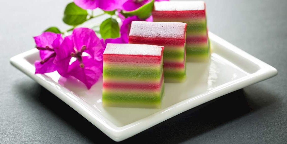 resepi kuih lapis lembut