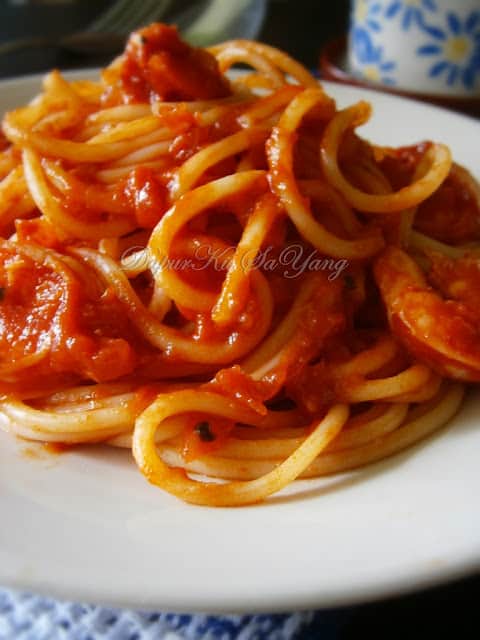 Spagetti Marinara DayangJack