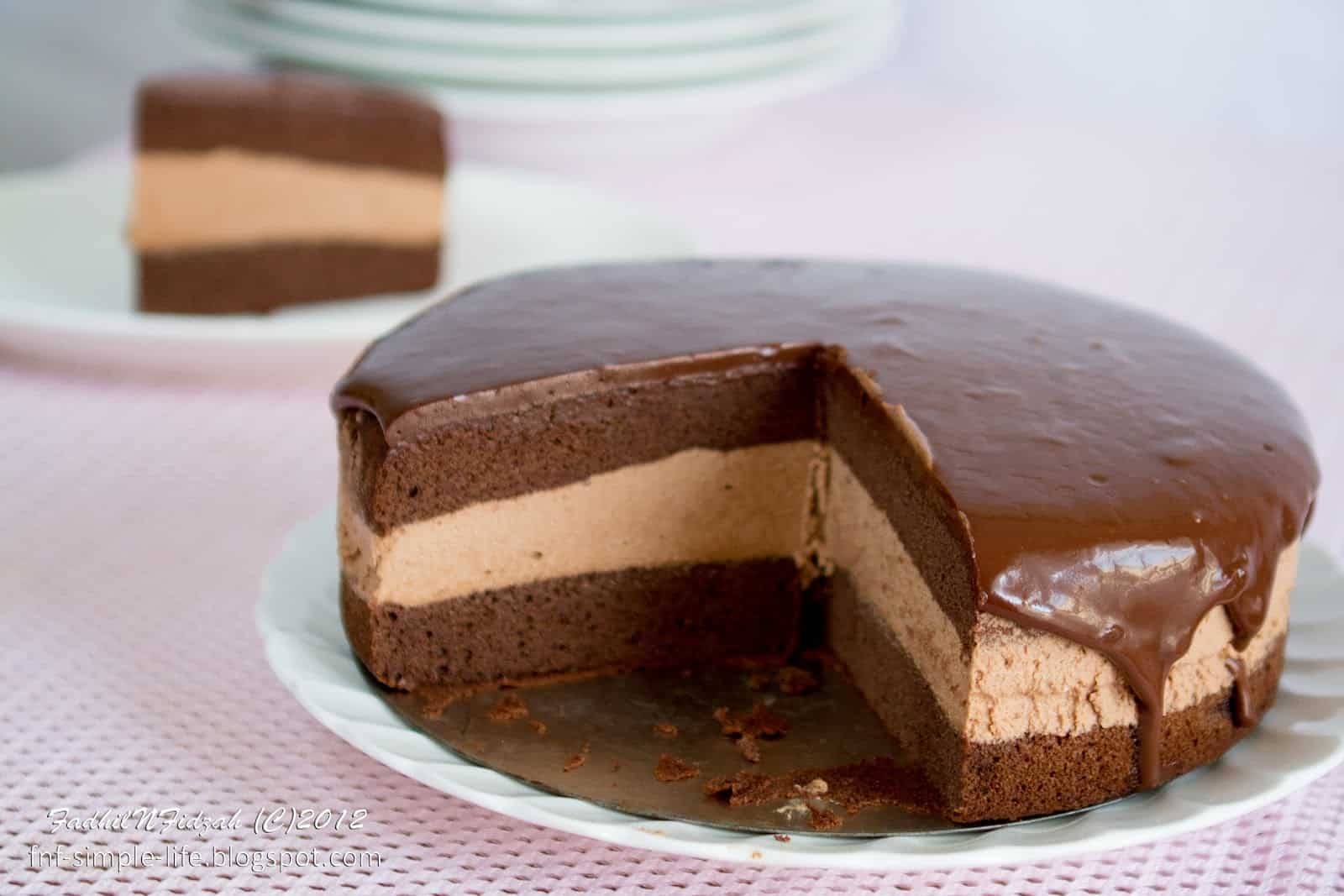 Chocolate Mousse Cake FnF