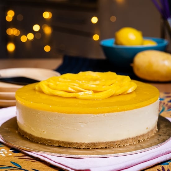 Resepi Mango Cheesecake Creamy Che Nom