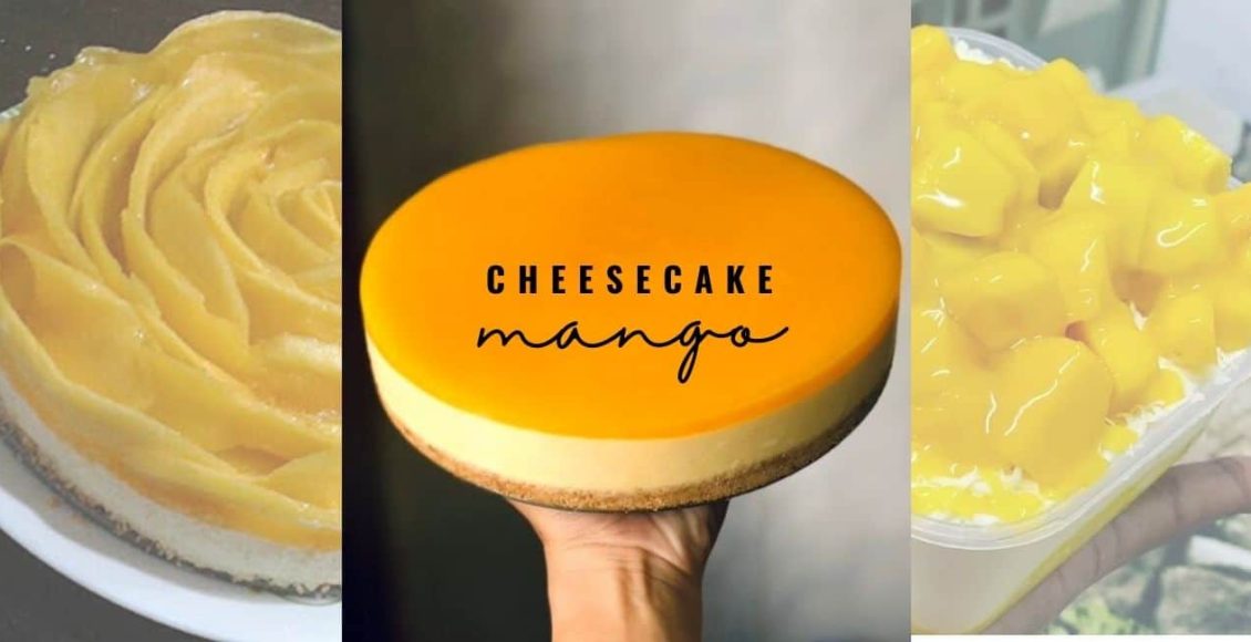 resepi cheesecake mango
