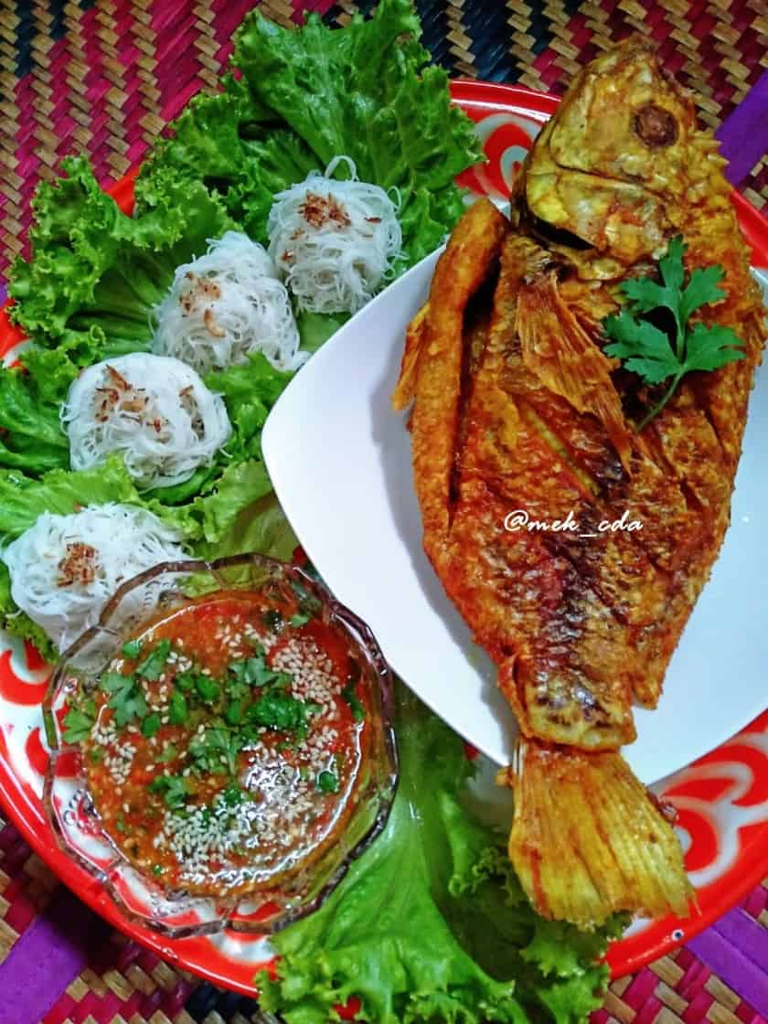 Miang Pla Poa Homemade