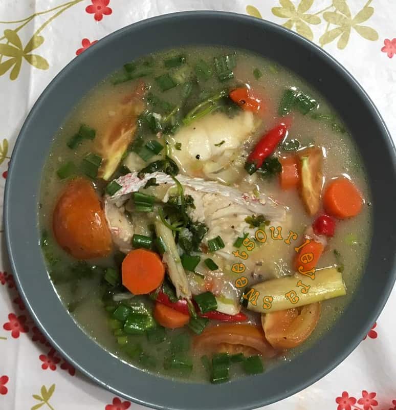 Resepi Sup Ikan Merah Ala Thai Pedas Dan Sedap
