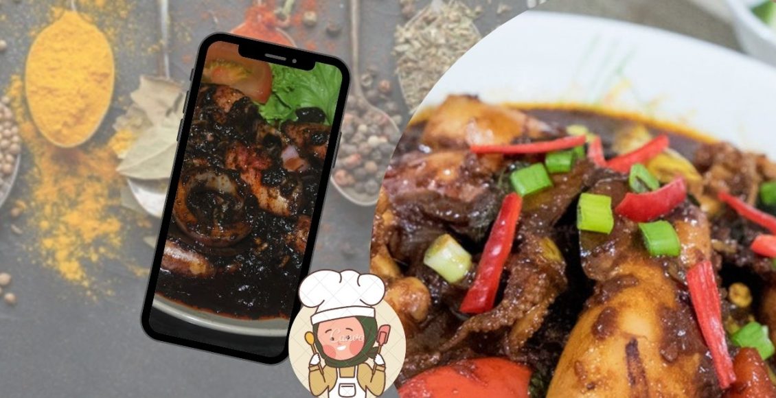 Resepi Sotong Masak Hitam