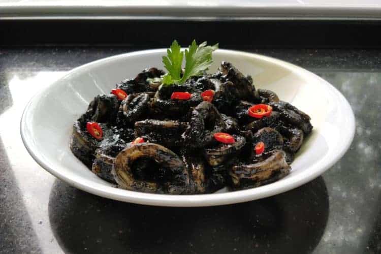 Resepi Sotong Masak Hitam Johor