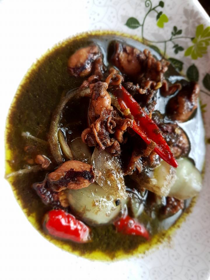 Sotong Masak Hitam Menyengat