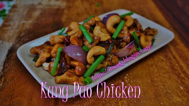 Kung Pao Chicken Chinese Style (Ayam Masak Kung Pao)