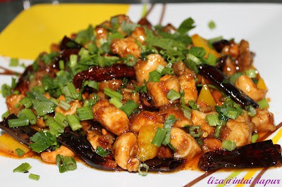 Kung Pao Chicken aka Ayam Gajus