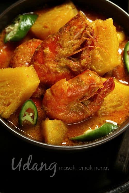 Udang Masak Lemak Nenas Azlita Aziz