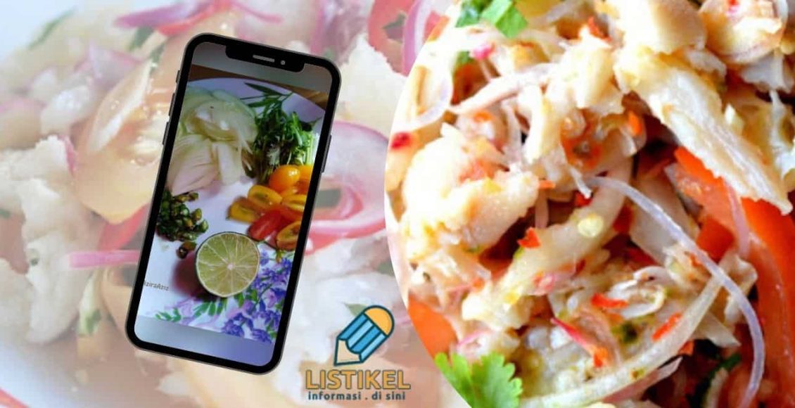 Resepi Kerabu Kaki Ayam Padu