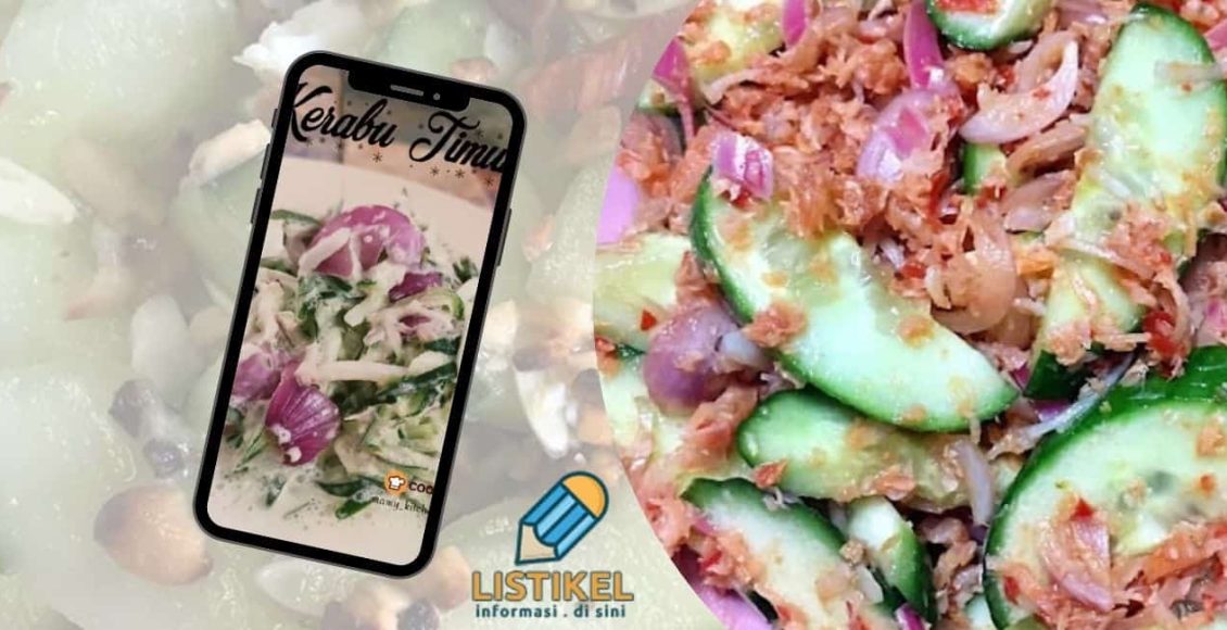 Resepi Kerabu Timun Simple