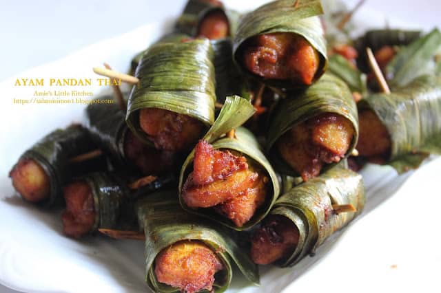 Ayam Pandan Thai Yang Sangat Sedap! Amie's Little Kitchen