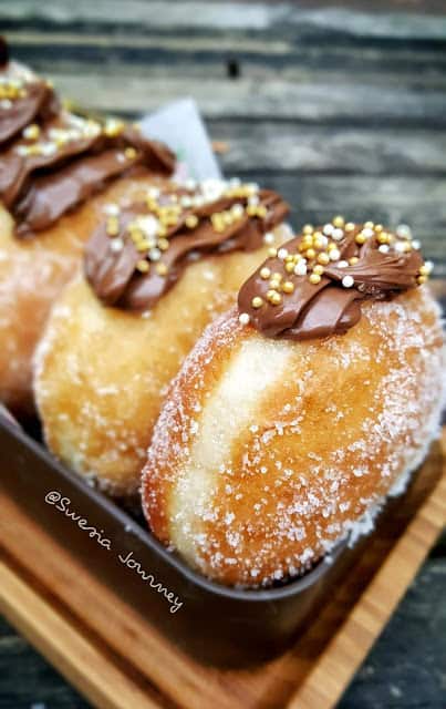 BOMBOLONI Nutella Tersangat sedap!