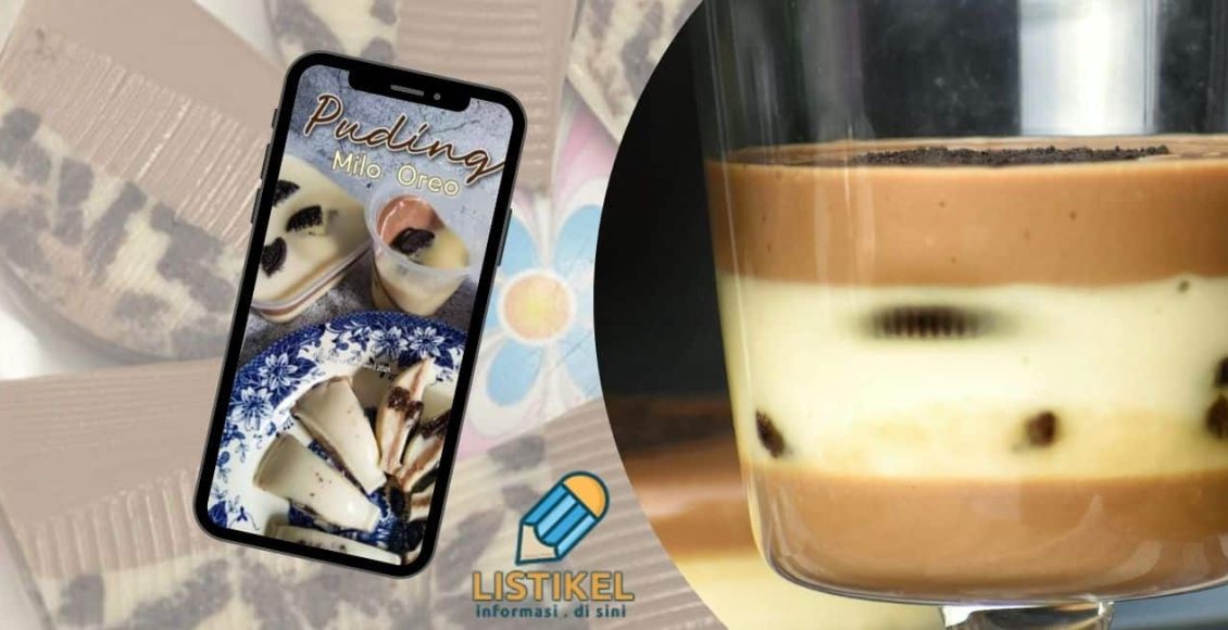 Resepi Puding Milo Oreo Sedap