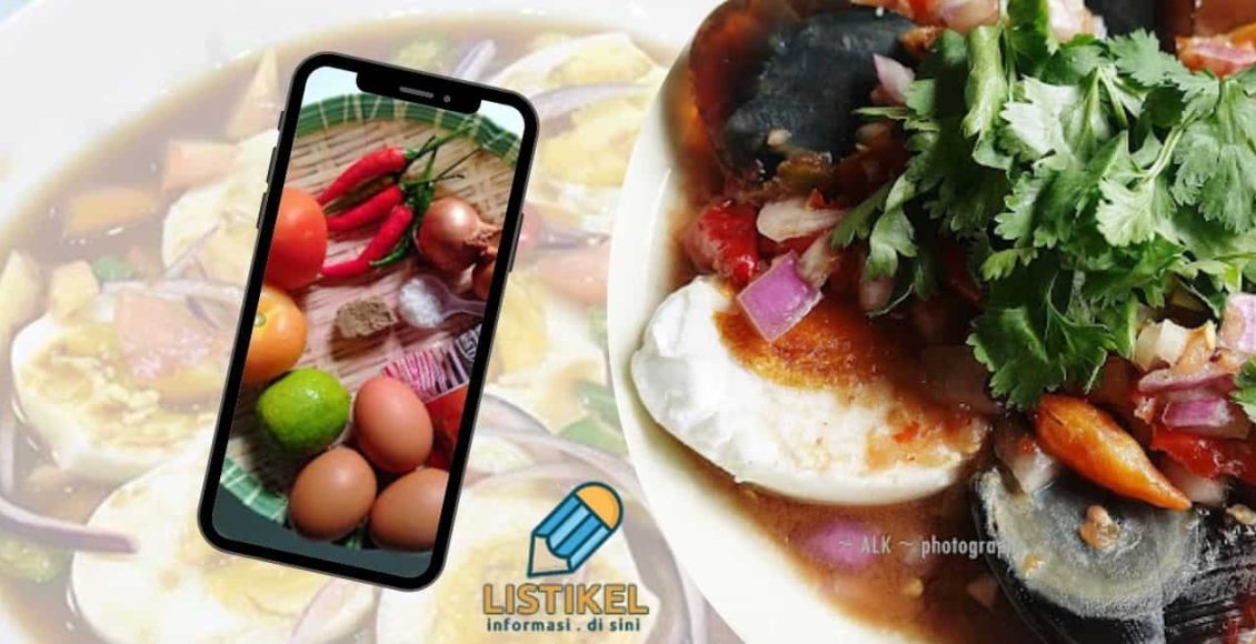 Resepi Telur Air Asam Viral