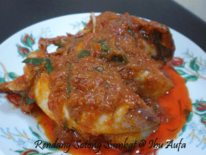 Rendang Sotong Sumbat Marina Masdar