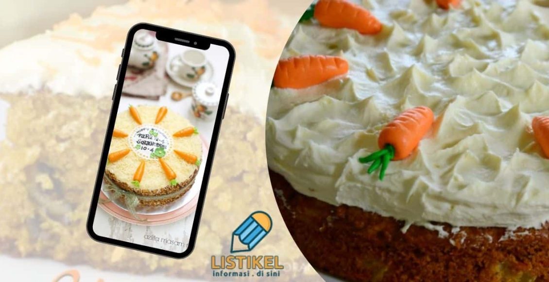 Resepi Kek Carrot Sedap