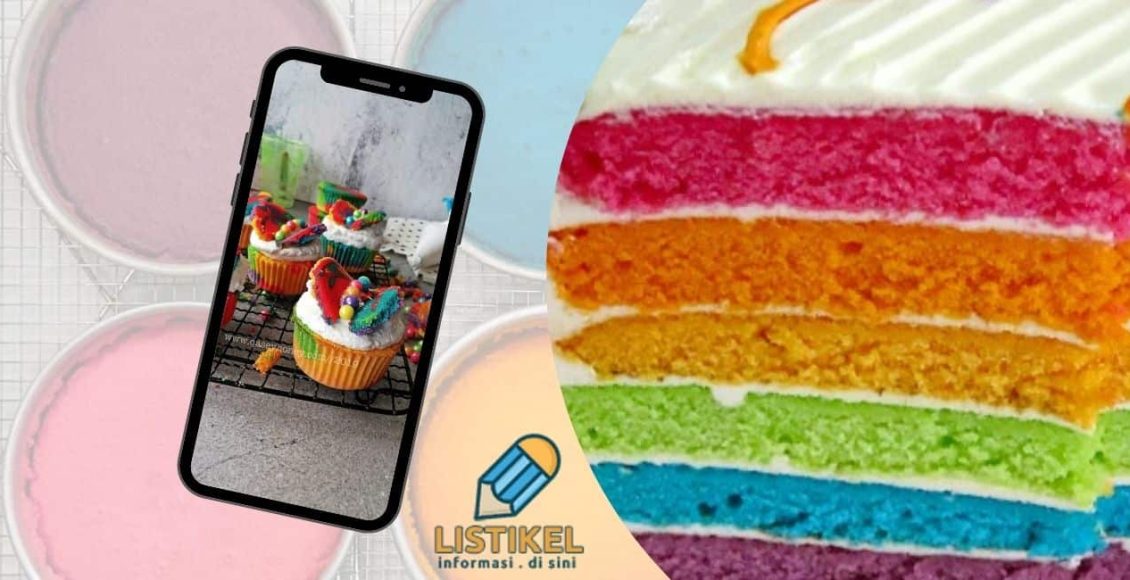 Resepi Kek Pelangi Paling Sedap