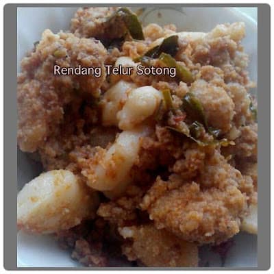 Resepi Masak Rendang Telur Sotong APC