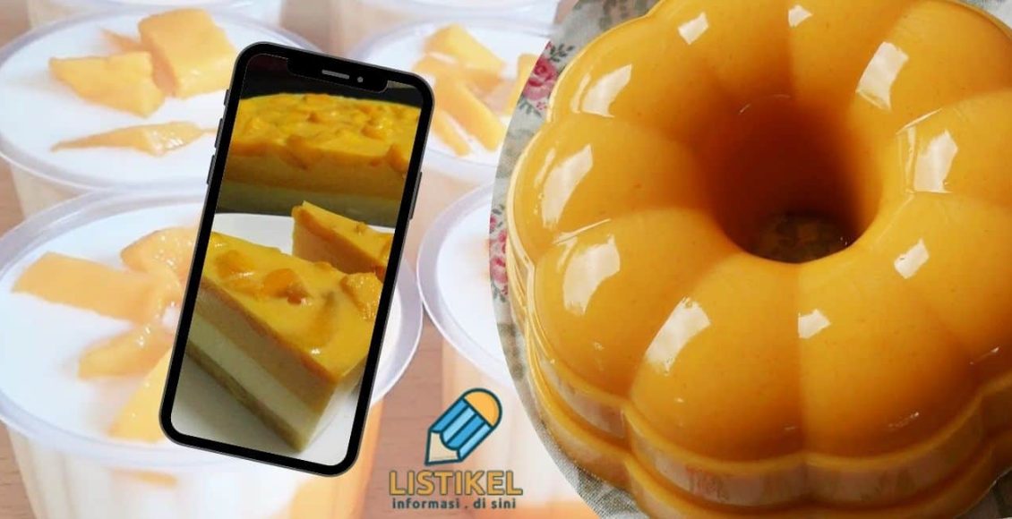 Resepi Puding Mangga Sedap