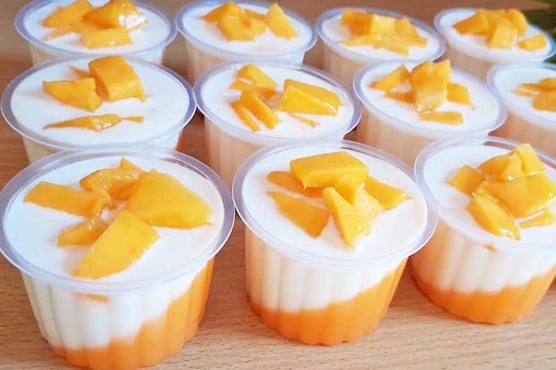 Resepi puding mangga susu Media Permata