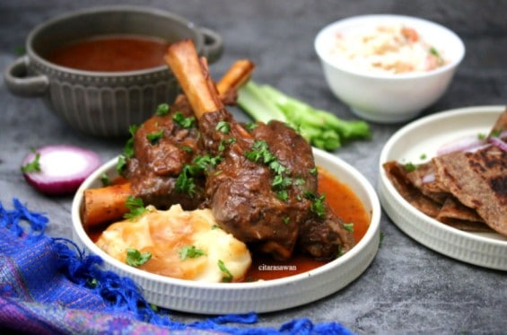 Braised Lamb Shank Citarasawan