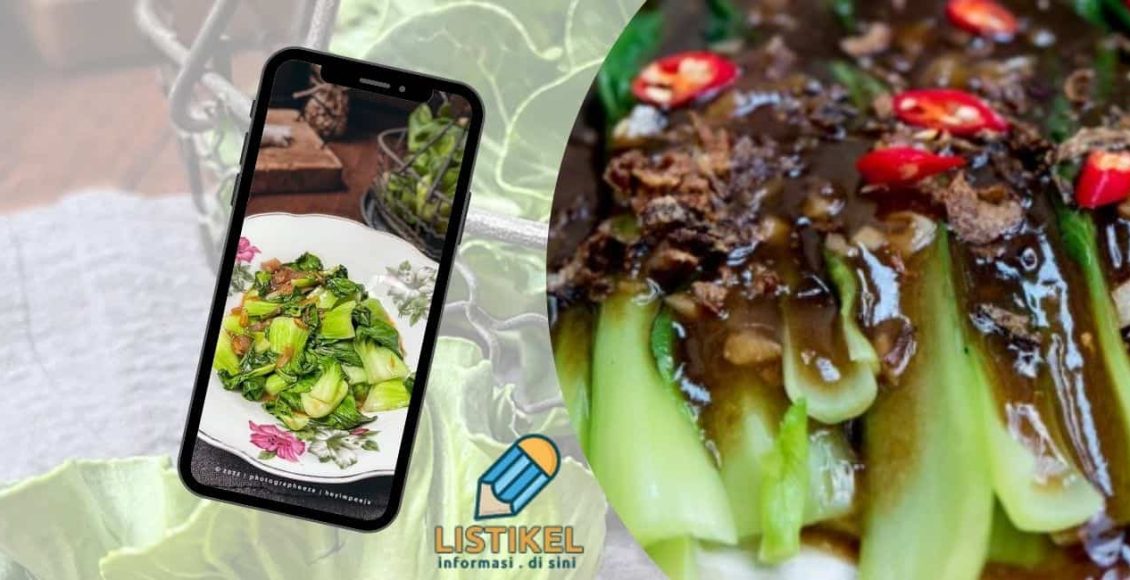 Resepi Pak Choy Tumis Sos Tiram Sedap