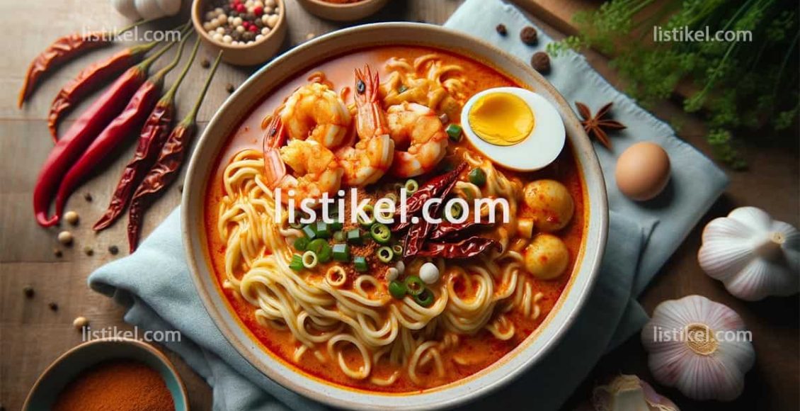 resepi mee kari sedap